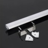 PROFIL ALUMINIU PENTRU BANDA LED 2M 19MM X 19MM MAT PROFIL ALUMINIU PENTRU BANDA LED 2M 19MM X 19MM MAT