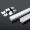 PROFIL ALUMINIU PENTRU BANDA LED 2M 24.5MM X 12.2MM MAT