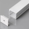PROFIL ALUMINIU PENTRU BANDA LED 2M 30MM X 20MM ALB PROFIL ALUMINIU PENTRU BANDA LED 2M 30MM X 20MM ALB