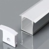 PROFIL ALUMINIU PENTRU BANDA LED 2M 30MM X 20MM ALB PROFIL ALUMINIU PENTRU BANDA LED 2M 30MM X 20MM ALB