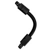 CONECTOR 4PINI FLEXIBIL SINA TRACK LIGHT - NEGRU