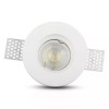CORP SPOT GU10 DIN GIPS - ALB CORP SPOT GU10 DIN GIPS - ALB