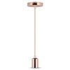 PENDUL TAVAN SOCLU E27 METAL GOLD ROSE PENDUL TAVAN SOCLU E27 METAL GOLD ROSE