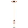 PENDUL TAVAN SOCLU E27 METAL GOLD ROSE PENDUL TAVAN SOCLU E27 METAL GOLD ROSE