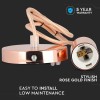 PENDUL TAVAN SOCLU E27 METAL GOLD ROSE PENDUL TAVAN SOCLU E27 METAL GOLD ROSE