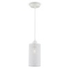 PENDUL TAVAN SOCLU E27 220 X 1250MM  MAX 60W IP20 - ALB