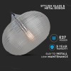 PENDUL TAVAN SOCLU E27 33X38X10CM DIAMOND PENDUL TAVAN SOCLU E27 33X38X10CM DIAMOND