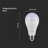 BEC LED A65 E27 17W 4500K ALB NEUTRU BEC LED A65 E27 17W 4500K ALB NEUTRU