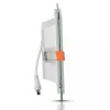 PANOU LED PATRAT INCORPORABIL 18W 6400K ALB RECE, STICLA PANOU LED PATRAT INCORPORABIL 18W 6400K ALB RECE, STICLA