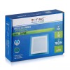 PANOU LED PATRAT INCORPORABIL 18W 6400K ALB RECE, STICLA PANOU LED PATRAT INCORPORABIL 18W 6400K ALB RECE, STICLA
