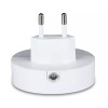 LAMPA VEGHE ROTUNDA CU SENZOR LUMINA 3000K ALB CALD + 2USB