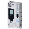 CORP ILUMINAT STRADAL LED SOLAR 40W 120LM/W 6000K ALB RECE