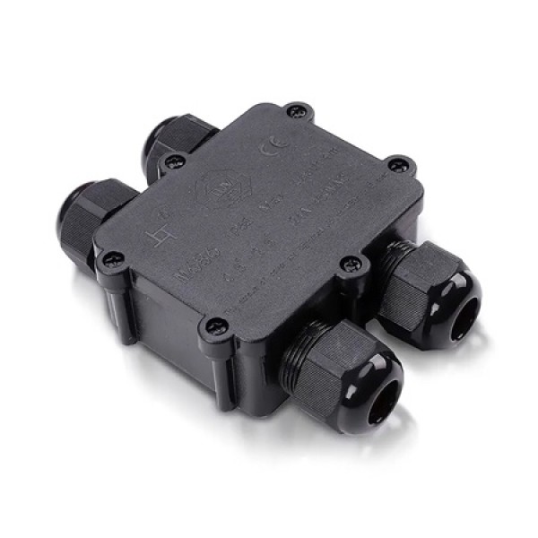 CONECTOR TERMINAL 4PINI 8-12MM IP68 - NEGRU CONECTOR TERMINAL 4PINI 8-12MM IP68 - NEGRU