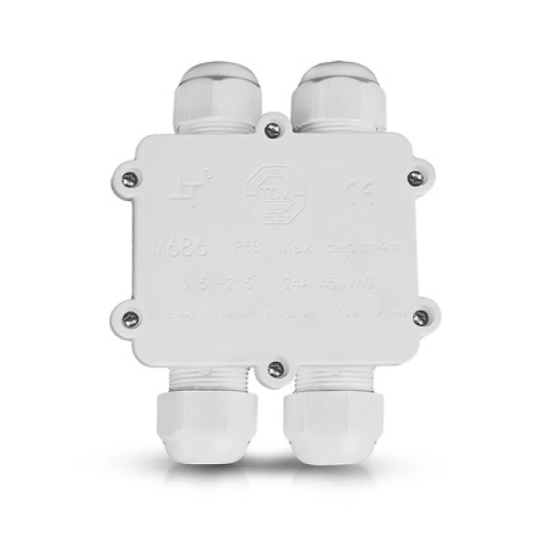 CONECTOR TERMINAL 4PINI 8-12MM IP68 - ALB CONECTOR TERMINAL 4PINI 8-12MM IP68 - ALB