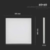 PANOU LED 36W 2IN1 60CM X 60CM 3960LM 4000K ALB NEUTRU
