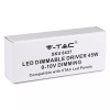 Alimentator panel led 45w dimabil - 100-277vac, 30-42vdc