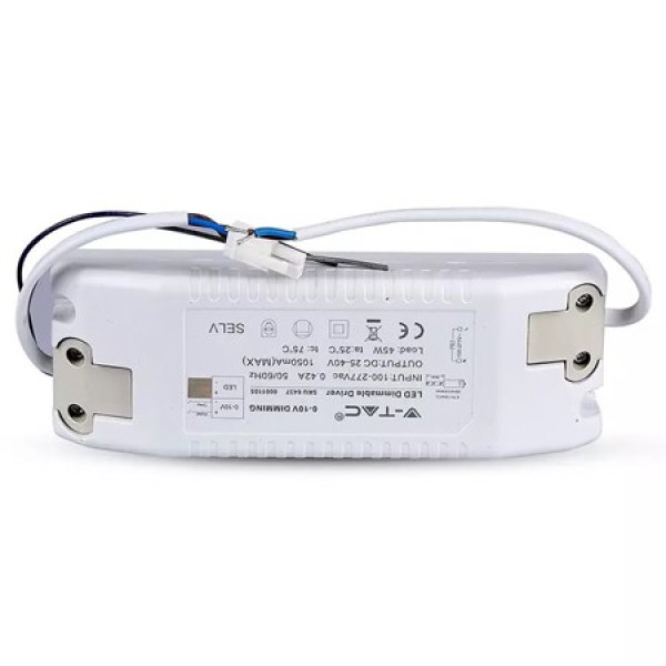 Alimentator panel led 45w dimabil - 100-277vac, 30-42vdc