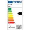 TUB LED T8 12W 120CM 3000K ALB CALD - 160LM/WATT