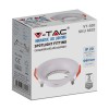 CORP SPOT GU10 ROTUND 88X40MM - ALB
