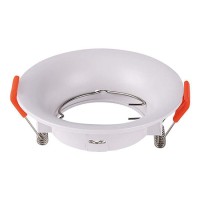 CORP SPOT GU10 ROTUND 88X40MM - ALB