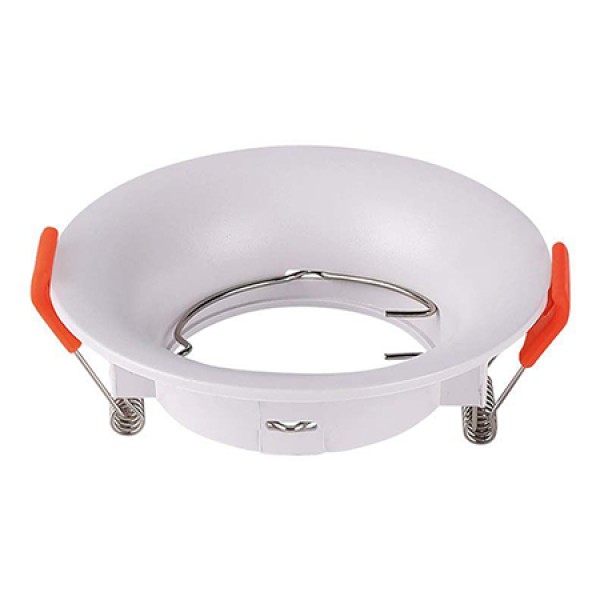 CORP SPOT GU10 ROTUND 88X40MM - ALB