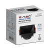 CORP SPOT GU10 PATRAT 93X93X55MM - NEGRU