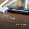 CABLU TIP C 1M  - ALB