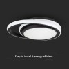 CORP ILUMINAT LED 38W 3IN1 - NEGRU