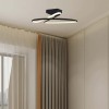 CANDELABRU LED 20W 4000K 25X13CM - NEGRU