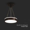 CORP ILUMINAT LED 12W 3IN1 - NEGRU