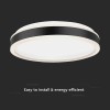 PLAFONIERA LED 18W 3IN1 - NEGRU PLAFONIERA LED 18W 3IN1 - NEGRU