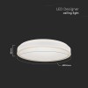 PLAFONIERA LED 18W 4000K- ALB PLAFONIERA LED 18W 4000K- ALB