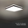 PLAFONIERA LED 18W 3IN1 - NEGRU PLAFONIERA LED 18W 3IN1 - NEGRU