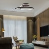 PLAFONIERA LED 24W 3IN1 - NEGRU