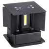CORP ILUMINAT LED 6W IP65 3000K ALB CALD