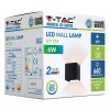 CORP ILUMINAT LED 6W IP65 3000K ALB CALD