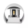 CORP ILUMINAT LED ROTUND 6W IP65 4000K ALB NEUTRU