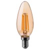 BEC LED E14 4W CU FILAMENT 2200K ALB CALD BEC LED E14 4W CU FILAMENT 2200K ALB CALD