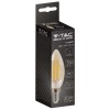 BEC LED E14 4W CU FILAMENT 2200K ALB CALD BEC LED E14 4W CU FILAMENT 2200K ALB CALD