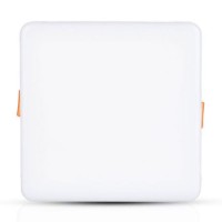 PANOU LED PATRAT AJUSTABIL 18W 6400K ALB RECE
