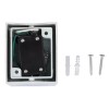 LAMPA PERETE SOCLU GU10  IP44 - ALB