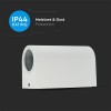 CORP ILUMINAT SOCLU GU10 X2 IP44 - ALB