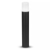 LAMPA GRADINA SOCLU GU10 80X80X50CM IP54 - NEGRU