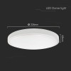 PLAFONIERA 18W IP44 4000K ALB NEUTRU - ALB