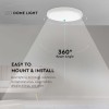 PLAFONIERA LED 30W IP44 4000K ALB NEUTRU - ALB