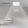 PLAFONIERA 18W IP44 4000K ALB NEUTRU - ALB