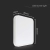 PLAFONIERA 18W IP44 4000K ALB NEUTRU - ALB