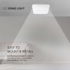 PLAFONIERA 18W IP44 4000K ALB NEUTRU - ALB