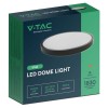 PLAFONIERA LED 18W IP44 6500K ALB RECE - NEGRU PLAFONIERA LED 18W IP44 6500K ALB RECE - NEGRU