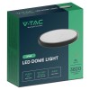 PLAFONIERA LED 36W IP44 6500K ALB RECE - NEGRU PLAFONIERA LED 36W IP44 6500K ALB RECE - NEGRU